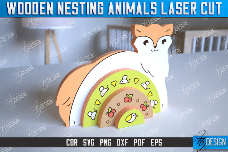 wooden-nesting-fox-rainbow-educational-game-cnc