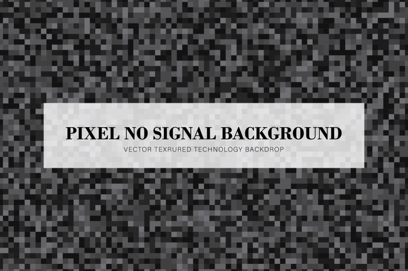 no-signal-black-and-white-background