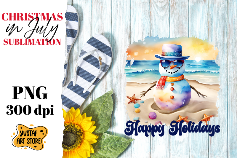 christmas-in-july-sublimation-sandman-on-the-beach