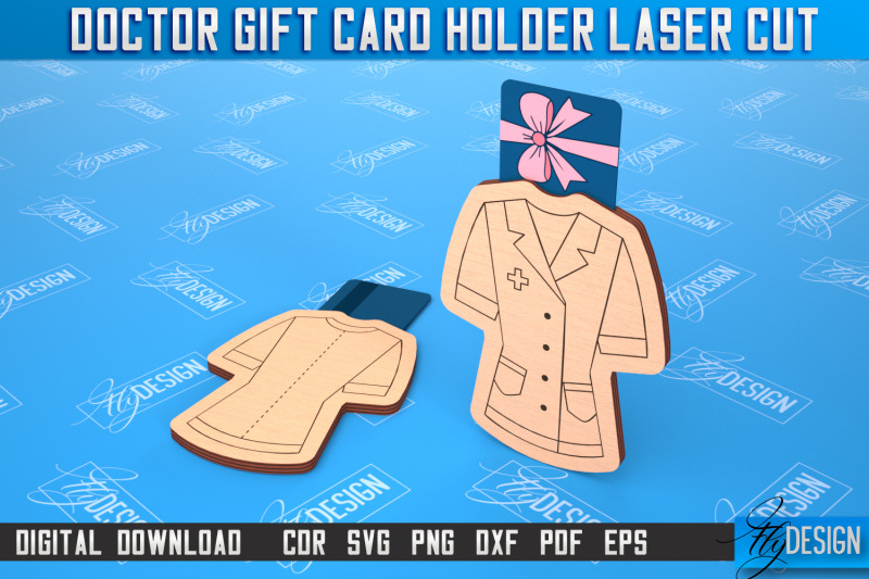 doctor-gift-card-holder-medical-uniform-greeting-card-cnc