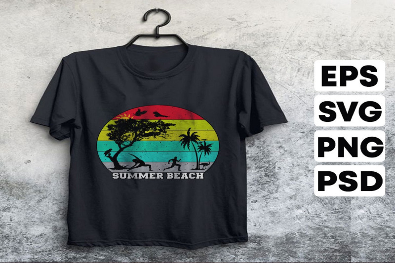 summer-beach-t-shirt-design