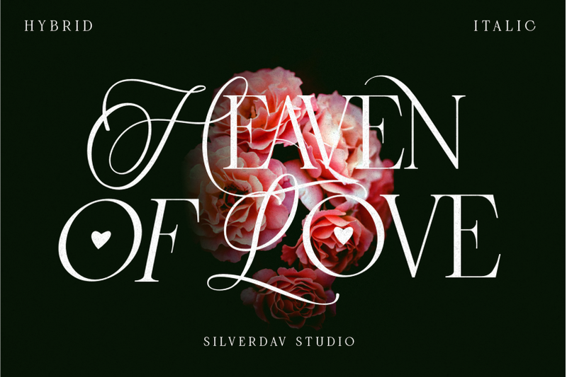 heaven-of-love-hybrid-font