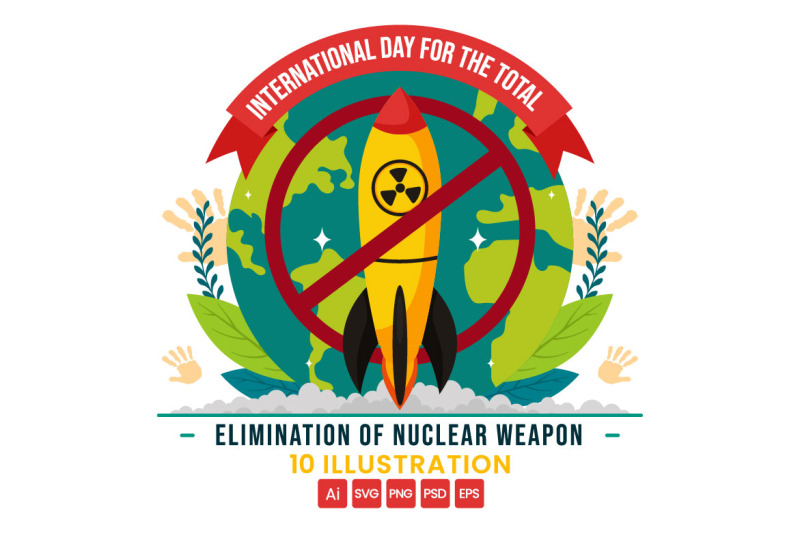 10-day-for-the-elimination-of-nuclear-weapon-illustration