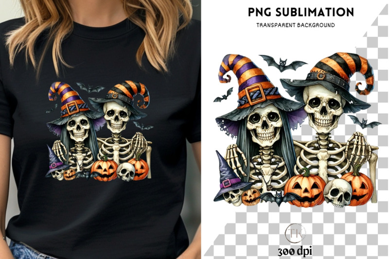 skeleton-couple-digital-print-png-design-for-card-making-spooky-skel