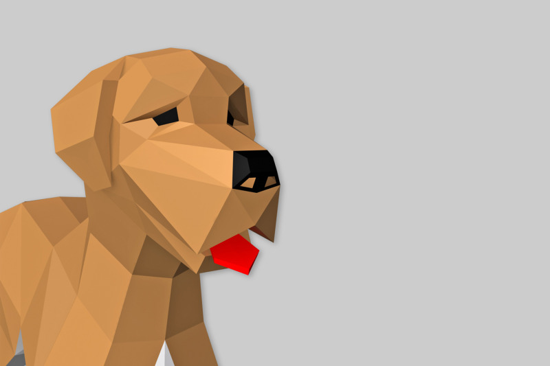 mastiff-cane-corso-3d-papercraft