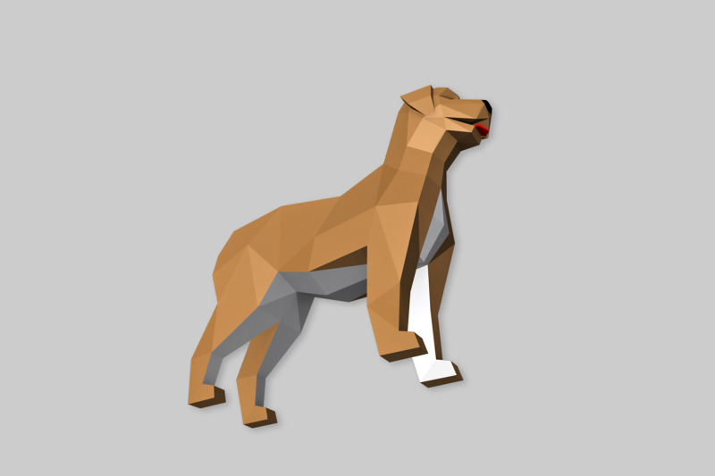 mastiff-cane-corso-3d-papercraft