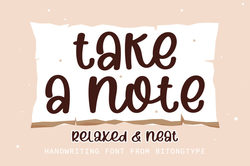 tak-a-note-relaxed-amp-neat-font-for-planner