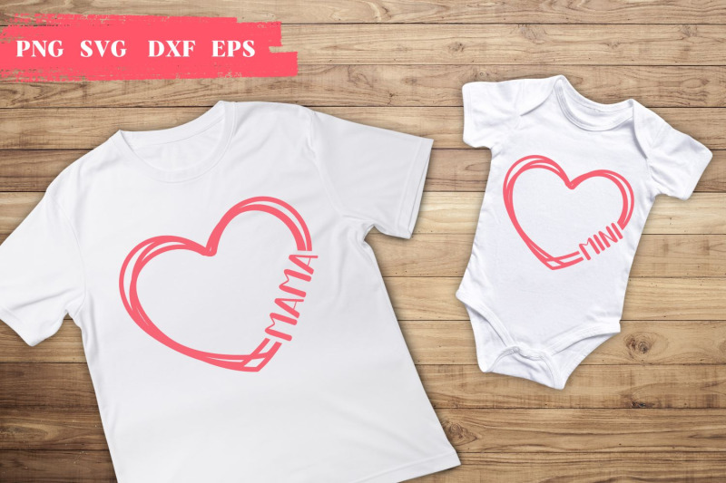 mama-and-mini-heart-svg