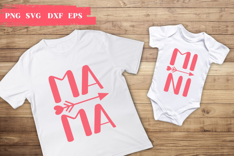 mama-and-mini-arrow-svg