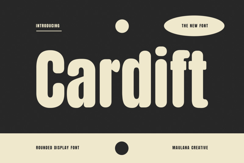 cardift-rounded-display-font