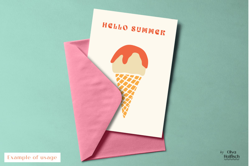 cute-retro-ice-cream-png-summer-ice-cream-waffle-cone-sublimation