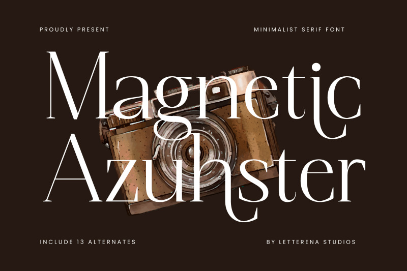 magnetic-azuhster-minimalist-serif-font