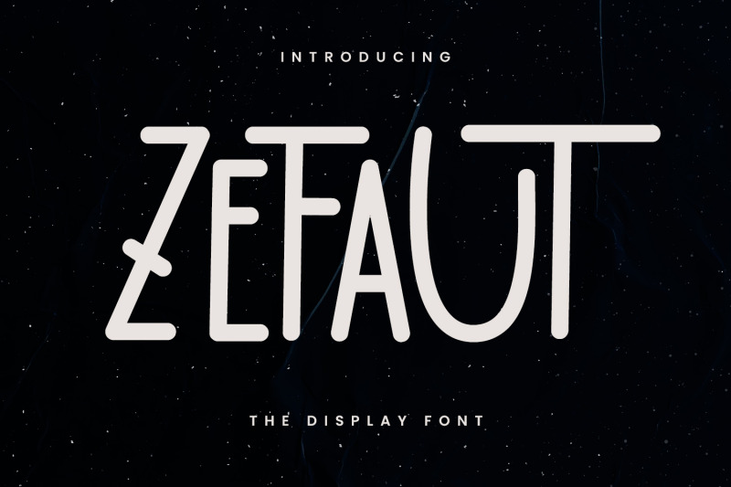 zefaut-display-font