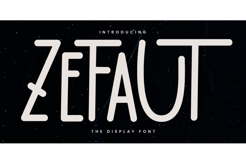 zefaut-display-font