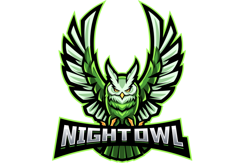 night-owl-sport-mascot-logo-design