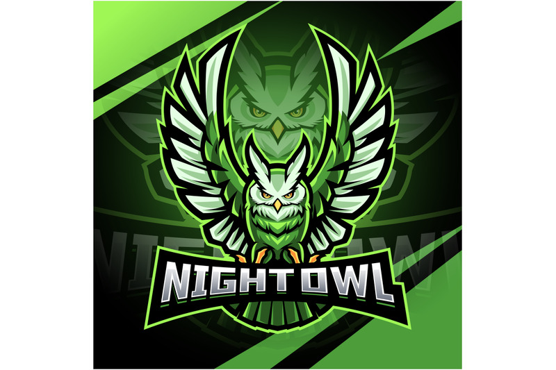 night-owl-sport-mascot-logo-design