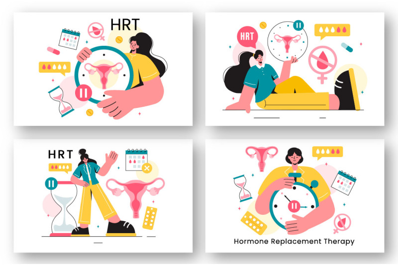 9-hormone-replacement-therapy-illustration