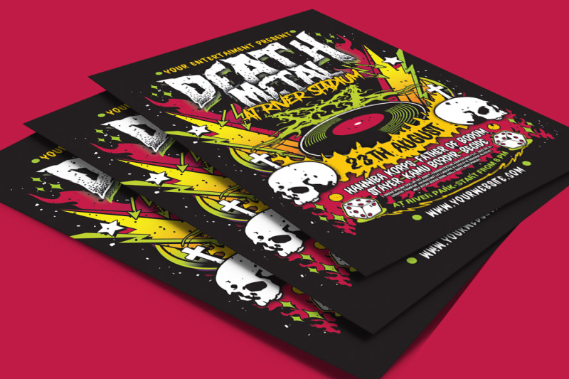 death-metal-music-poster-flyer