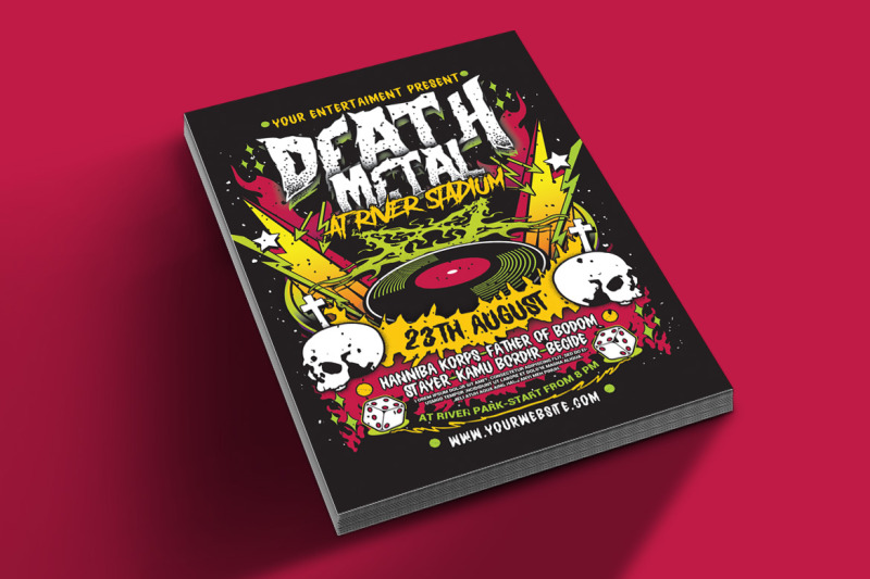 death-metal-music-poster-flyer