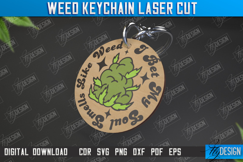 weed-keychain-bundle-weed-leaf-cannabis-leaf-herb-nerd-cnc