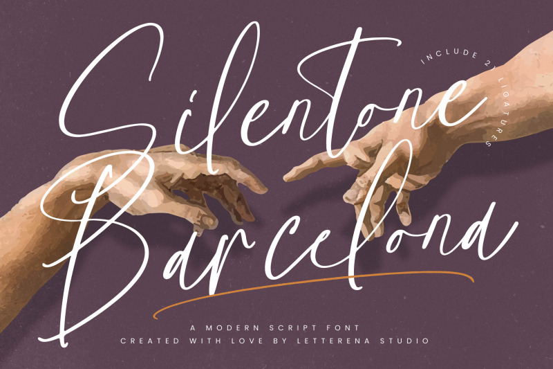 silentone-barcelona-modern-script-font