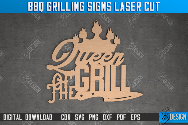 bbq-grilling-sign-patio-sign-wall-signboard-kitchen-dcor-cnc-f