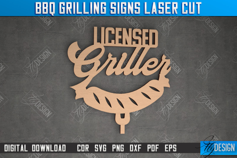 bbq-grilling-sign-patio-sign-bundle-wall-signboard-kitchen-dcor