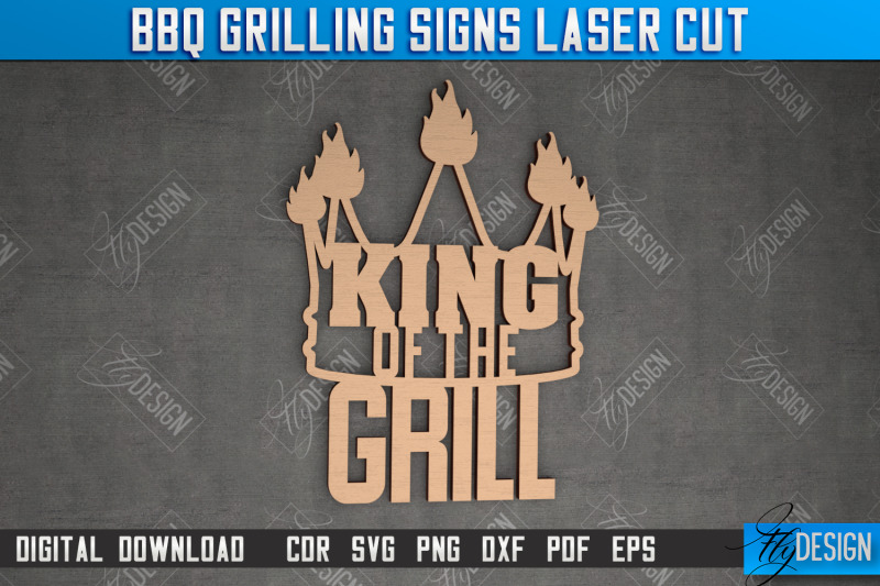 bbq-grilling-sign-patio-sign-wall-signboard-kitchen-dcor-cnc-f