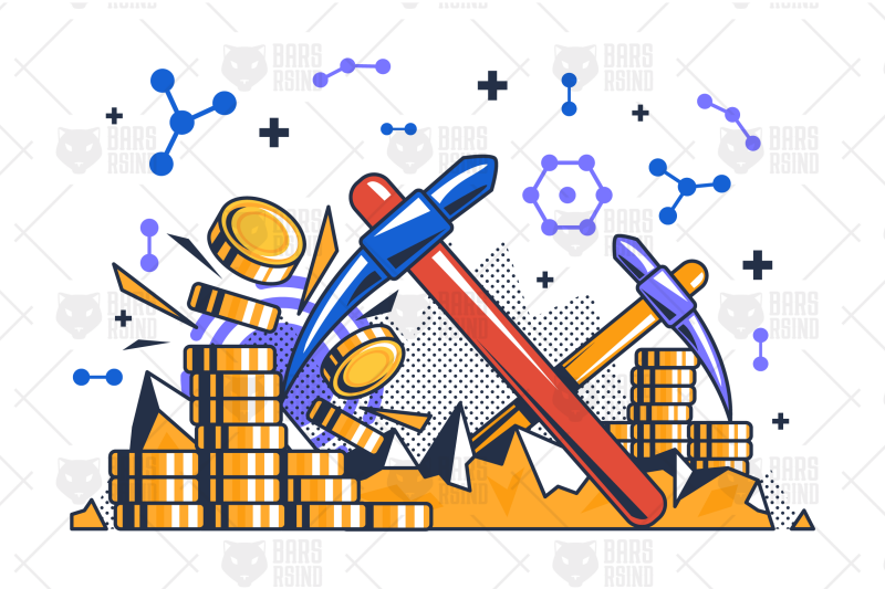 crypto-mining-illustration