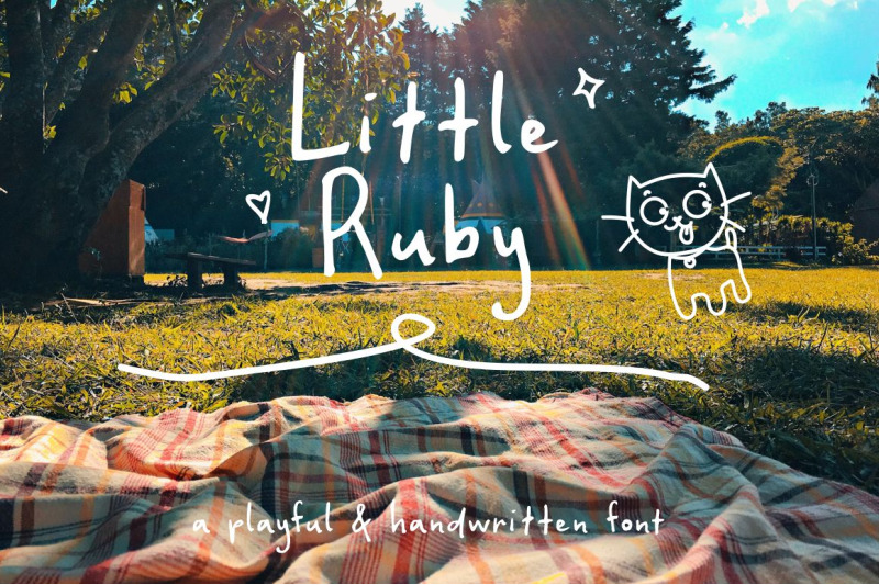 little-ruby-cute-handwritten-font