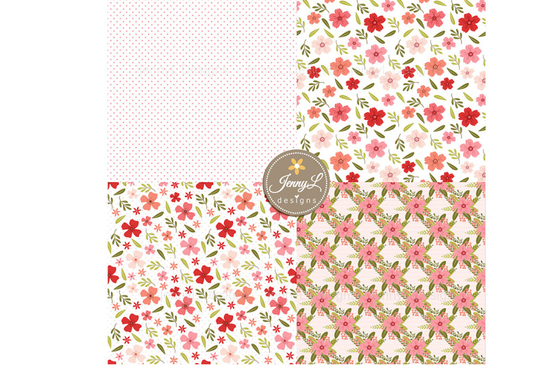 spring-summer-seamless-floral-garden-digital-papers