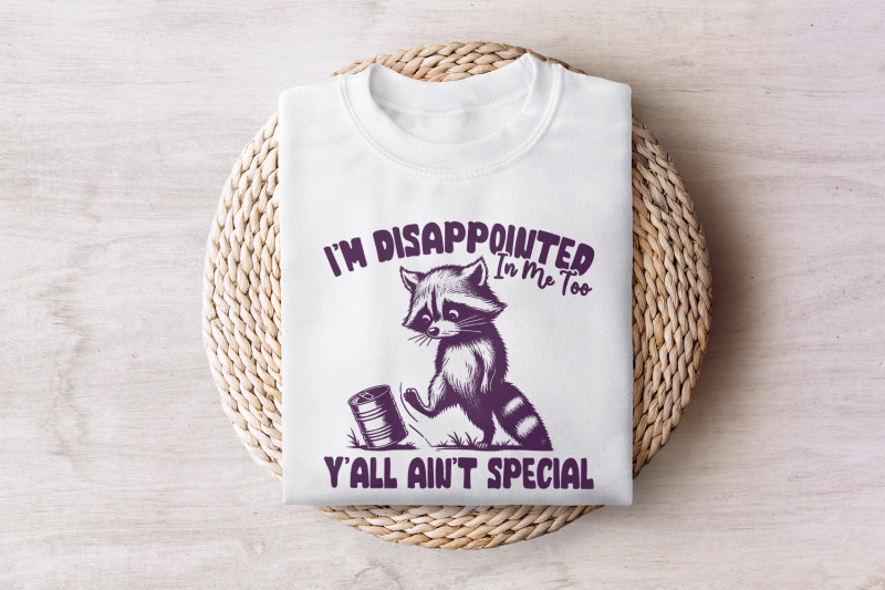 i-039-m-disappointed-in-me-too-y-039-all-ain-039-t-special-png-funny-racoon-on-a-bike-sarcastic-sayings-vintage-animal-quotes-instant-download