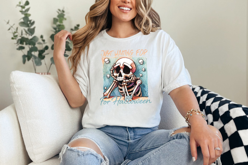 just-waiting-for-halloween-png-skeleton-vibes-png-spooky-summer-png-sublimation-skeleton-vintage-skeleton-png-halloween-skeleton-shirt