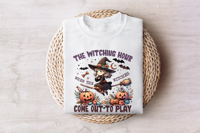 the-witch-hour-retro-halloween-png-witch-png-pumpkin-png-halloween-png-halloween-t-shirt-png-spooky-season-png-halloween-sublimation