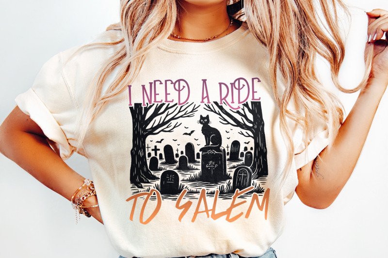 i-need-a-ride-to-salem-png-halloween-cat-png-spooky-graveyard-witchy-design-fun-halloween-art-trendy-digital-download