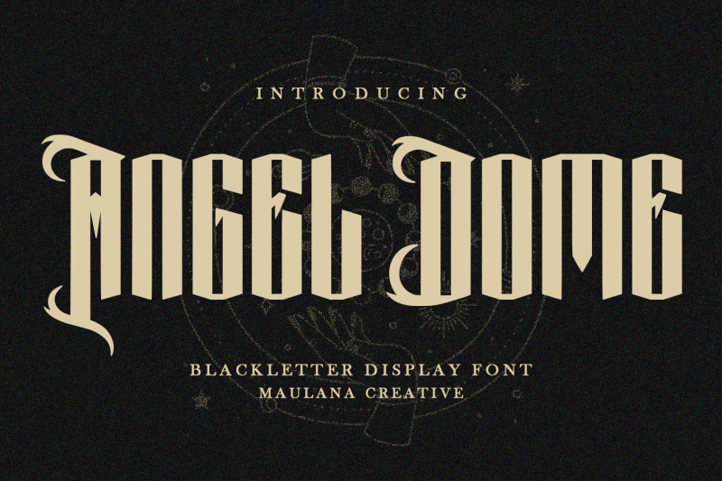 angel-dome-blackletter-display-font