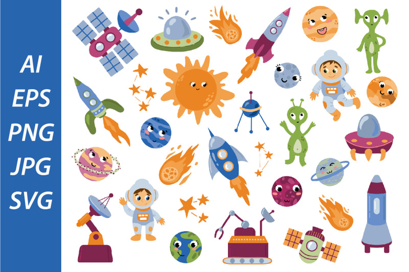 space-collection-svg-file