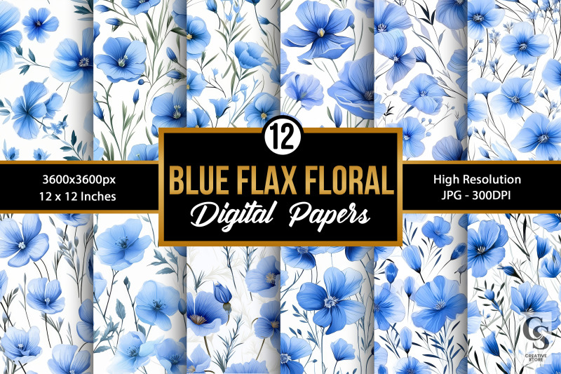 blue-flax-flowers-seamless-patterns