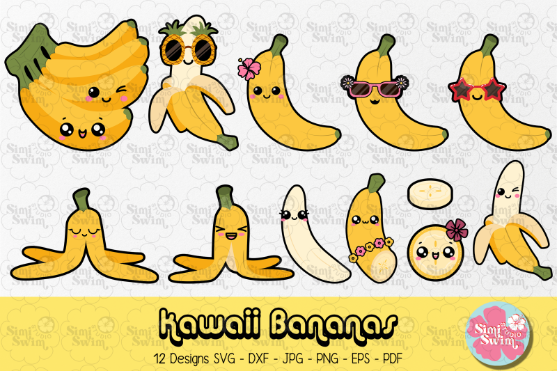 kawaii-bananas-svg-fruit-svg-clipart-summer-svg-food-clipart-d