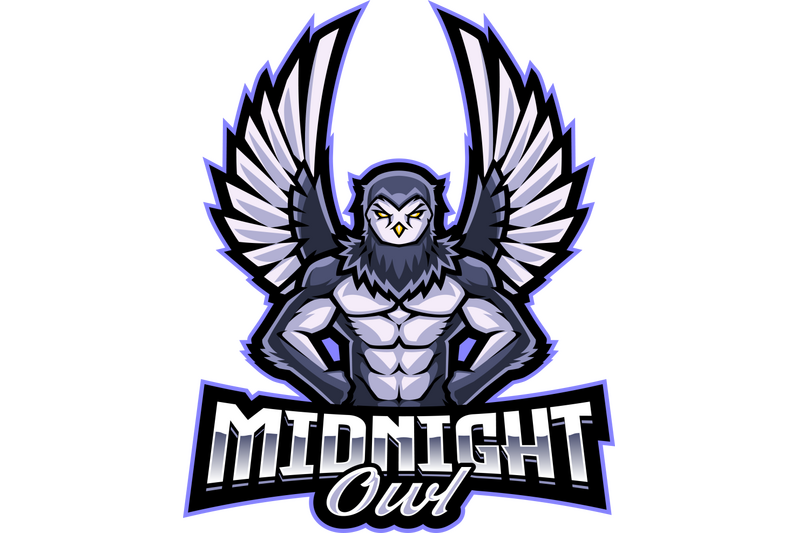 midnight-owl-esport-mascot-logo-design