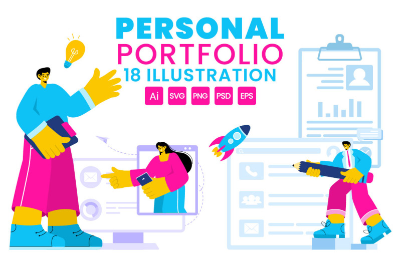 18-personal-portfolio-illustration