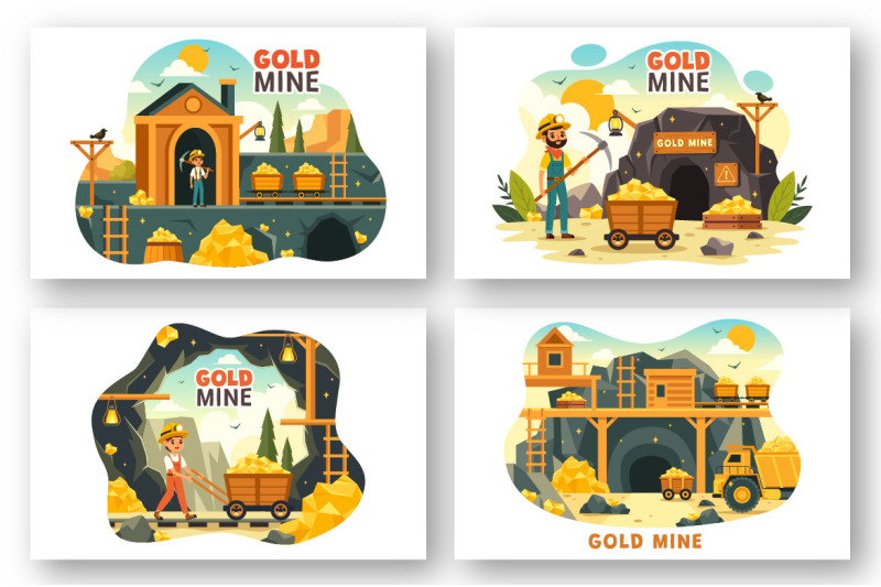 10-gold-mine-illustration