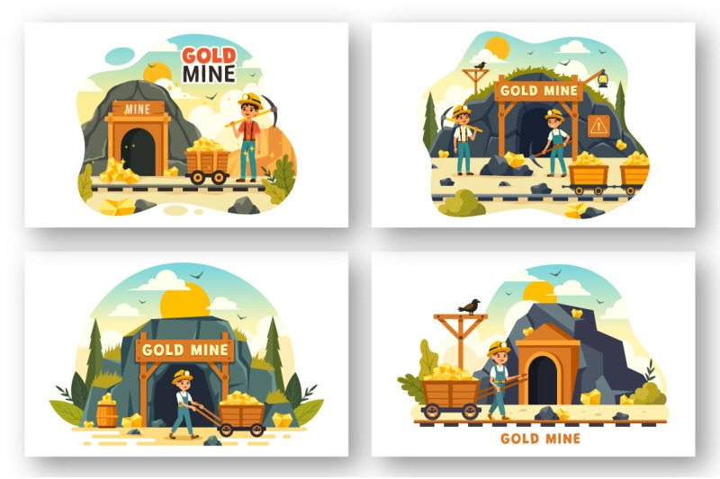 10-gold-mine-illustration