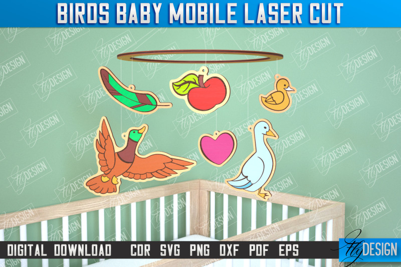 duck-baby-mobile-baby-room-dcor-new-born-cnc-file