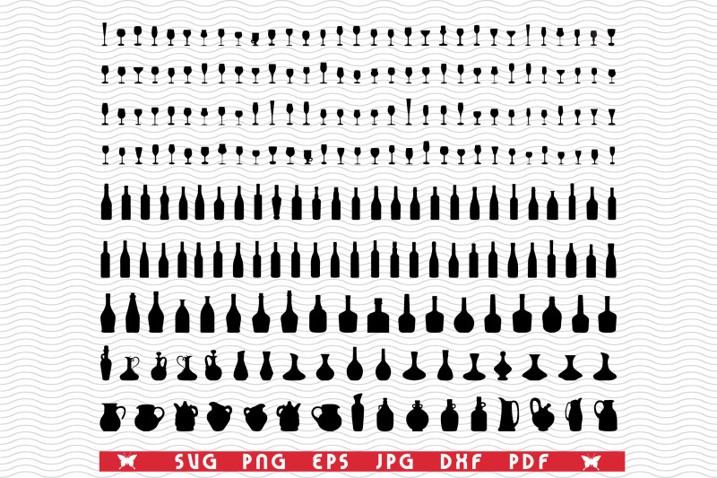 svg-wine-glasses-bottles-pitchers-silhouettes-digital-clipart