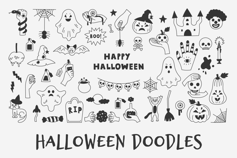 halloween-doodles-png-clipart