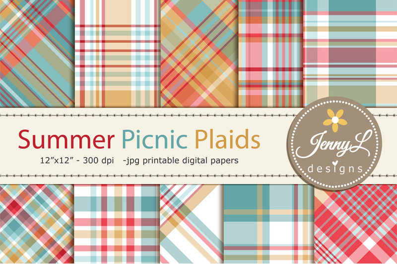 summer-picnic-plaid-digital-papers