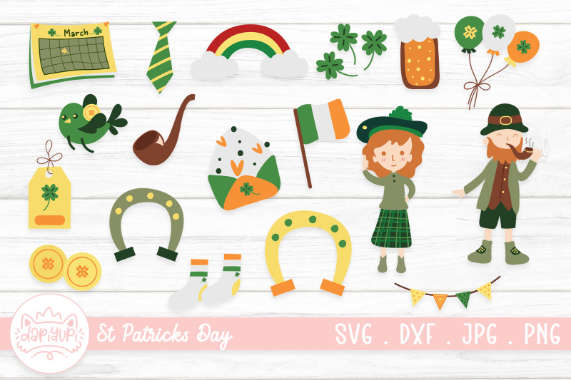 st-patrick-039-s-day-clipart-bundle-saint-patricks-day-sticker