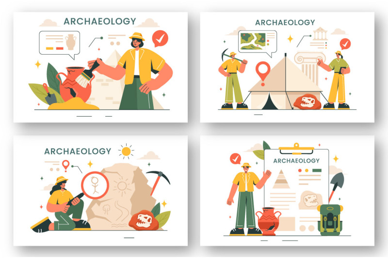 13-archeology-vector-illustration