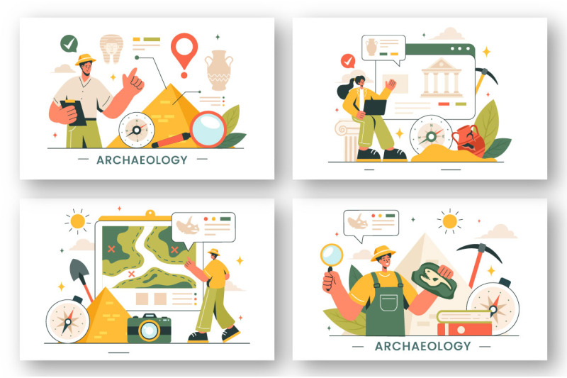 13-archeology-vector-illustration